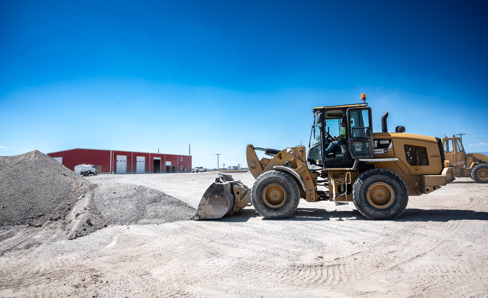 Loading Crushed Material