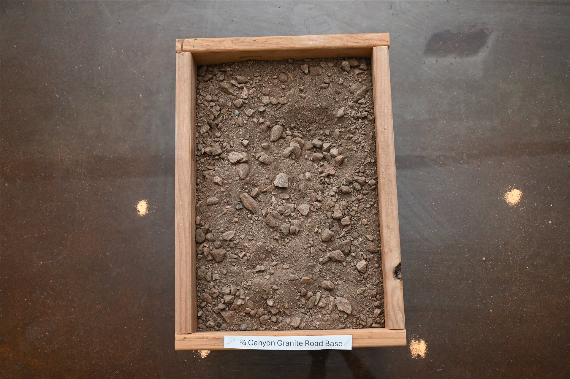 3/4 inch Canyon Granite Road Base